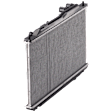 Radiator, 1.3L/2.0L Engines, Aluminum Core, Plastic Tank