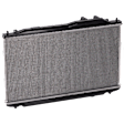 Radiator, 1.3L/2.0L Engines, Aluminum Core, Plastic Tank