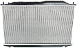 Radiator, 1.8L Engine, Sedan, Japan Built Vehicle, Aluminum Core, Plastic Tank