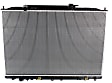 2007-2013 Acura MDX - Radiator, 3.7L Engine, Aluminum Core, Plastic Tank