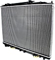 2007-2013 Acura MDX - Radiator, 3.7L Engine, Aluminum Core, Plastic Tank