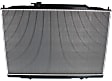 2007-2013 Acura MDX - Radiator, 3.7L Engine, Aluminum Core, Plastic Tank