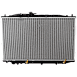 Radiator, 3.2L/3.5L Engines, Automatic Transmission, Aluminum Core, Plastic Tank