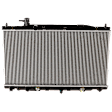 Radiator, 2.4L Engine, Japan Built Vehicle, Aluminum Core, Plastic Tank