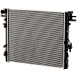 2009 Jeep Wrangler Unlimited Sahara - Radiator, Manual Transmission, For Models With Standard Duty Cooling, 6 Cyl 3.8L