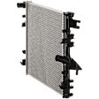 2009 Jeep Wrangler Unlimited Sahara - Radiator, Manual Transmission, For Models With Standard Duty Cooling, 6 Cyl 3.8L