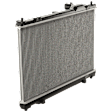 2006-2015 Lexus IS250 - Radiator, 2.5L/3.5L Engines, Base/C/C F Sport Models, Aluminum Core, Plastic Tank