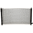 Radiator, 2.0L/2.4L/3.0L Engines, Non-Turbo, Aluminum Core, Plastic Tank