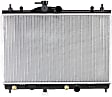 Radiator, 1.6L/1.8L Engines, 4 Speed, Automatic Transmission, Aluminum Core, Plastic Tank