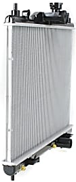 Radiator, 1.6L/1.8L Engines, 4 Speed, Automatic Transmission, Aluminum Core, Plastic Tank
