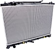 Radiator, 3.5L/3.7L Engines, Standard Duty Cooling, Aluminum Core, Plastic Tank