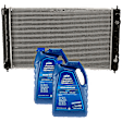 2015 Nissan Altima Base - 3-Piece Kit Radiator, 3.5L 6Cyl,  Includes (1) Radiator and (2) Coolant/Antifreeze