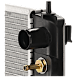 Radiator, 2.5L/3.5L Engines, Aluminum Core, Plastic Tank