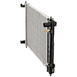Radiator, 2.5L/3.5L Engines, Aluminum Core, Plastic Tank