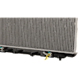 Radiator, 2.4L Engine, Replaces Toyo Type, Auto or Manual Transmission, Aluminum Core, Plastic Tank