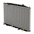 Radiator, 2.4L Engine, Replaces Toyo Type, Auto or Manual Transmission, Aluminum Core, Plastic Tank