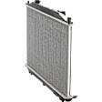 Radiator, 2.4L Engine, Replaces Toyo Type, Auto or Manual Transmission, Aluminum Core, Plastic Tank