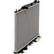Radiator, 2.4L Engine, Replaces Toyo Type, Auto or Manual Transmission, Aluminum Core, Plastic Tank