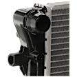 2005-2014 Volkswagen Jetta - Radiator, 2.5L Engine, Plastic Tank, Without Warm Climate Option