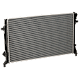 2005-2014 Volkswagen Jetta - Radiator, 2.5L Engine, Plastic Tank, Without Warm Climate Option