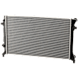 2005-2014 Volkswagen Jetta - Radiator, 2.5L Engine, Plastic Tank, Without Warm Climate Option