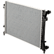 2005-2014 Volkswagen Jetta - Radiator, 2.5L Engine, Plastic Tank, Without Warm Climate Option