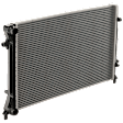 2005-2014 Volkswagen Jetta - Radiator, 2.5L Engine, Plastic Tank, Without Warm Climate Option