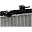 Radiator, 2.0L/2.5L Engines, Aluminum Core, Plastic Tank
