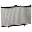 Radiator, 2.0L/2.5L Engines, Aluminum Core, Plastic Tank