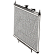 Radiator, 2.0L/2.5L Engines, Aluminum Core, Plastic Tank