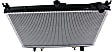 1995-1997 Nissan Pickup - Radiator, 2.4L/3.0L Engines, Automatic Transmission, Heavy Duty Cooling, Aluminum Core, Plastic Tank