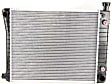 Radiator, 6 Cyl., 4.3L Engine, Aluminum Core, Plastic Tank, 21 in. Core Width, Without Engine Oil Cooler, Measures 21 Inches Between Tanks