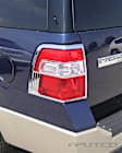 2008 Ford Expedition - Tail Light Cover - Chrome, Plastic, Cutouts, Direct Fit, Sold individually