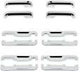 401063 ABS Plastic Plain Door Handle Cover, Chrome