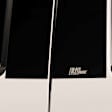 402611BP Pillar Trim, Black Platinum, 4 Pieces