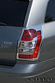 2007 Dodge Magnum - Tail Light Cover - Chrome, Plastic, Cutouts, Direct Fit, Sold individually