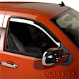 480025 Front and Rear Window Visor, Chrome