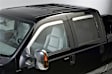 480401 Front Window Visor, Chrome