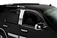 580058 Front and Rear Window Visor, Smoke