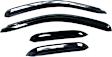 580058 Front and Rear Window Visor, Smoke