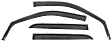 580137 Front and Rear Window Visor, Smoke