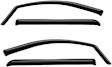 580442 Front and Rear Window Visor, Smoke