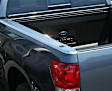 2009 Toyota Tundra - Smooth Bed Rail Cap, Extended Cab Pickup, 78.7 in. Bed, Fleetside, With Stake Pocket Hole Cutouts, Polished, Stainless Steel