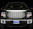 2010 Ford F-150 - Grille, Silver, Bar Style; Punch Pattern; Cut To Fit Design