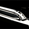 69857 Bed Rails - Chrome, Stainless Steel, Direct Fit, Set of 2
