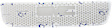 84138 Billet Grille - Polished, Stainless Steel, Punch Style, Grille Insert, Direct Fit, Sold Individually