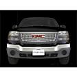 84138 Billet Grille - Polished, Stainless Steel, Punch Style, Grille Insert, Direct Fit, Sold Individually