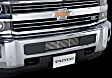 86195 Billet Grille - Polished, Stainless Steel, Horizontal Bars, Bumper Insert, Direct Fit, Sold Individually
