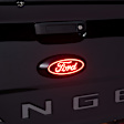 92652 Emblem - Black, Stainless Steel, Grille, Direct Fit, Sold individually