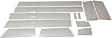 9751408 Rocker Panel Trim, Chrome, Stainless Steel, Sold individually, Crew Cab Pickup